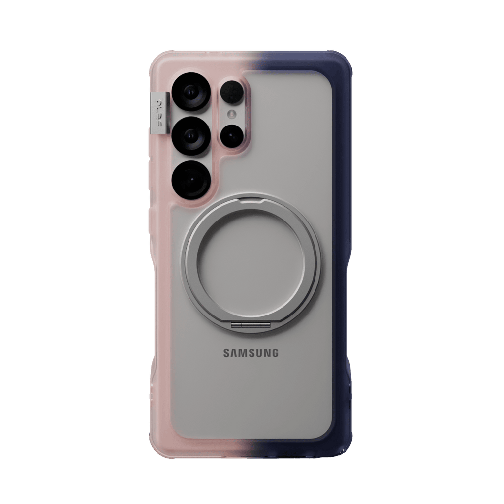 Estuche para Galaxy S25 Ultra - Ples Arche TwoFace Mag Stand - Transcendent Pink/Future Dusk