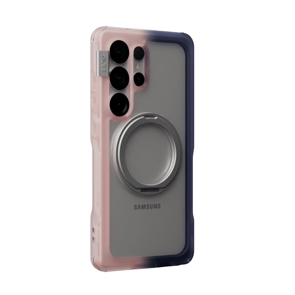 Estuche para Galaxy S25 Ultra - Ples Arche TwoFace Mag Stand - Transcendent Pink/Future Dusk