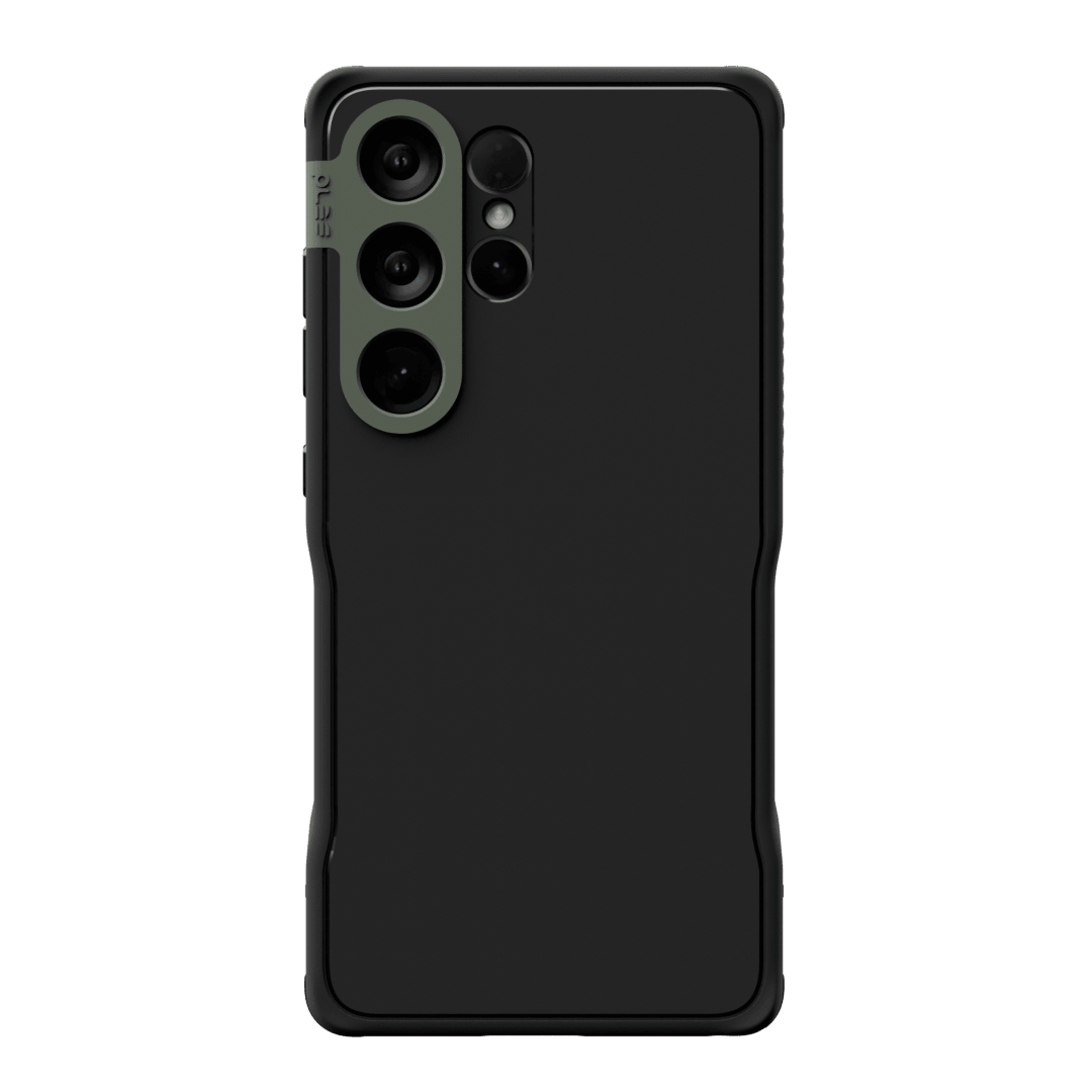 Estuche para Galaxy S25 Ultra - Ples Pabl Magnetic - Black/Olive