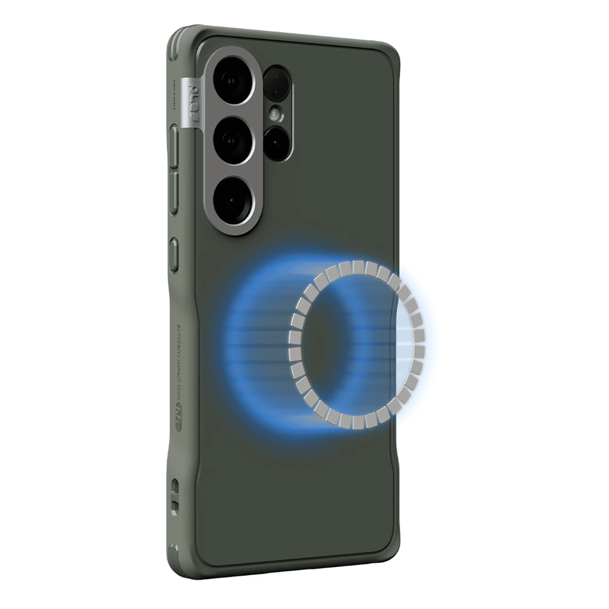 Estuche para Galaxy S25 Ultra - Ples Pabl Tint Magnetic - Olive Drab