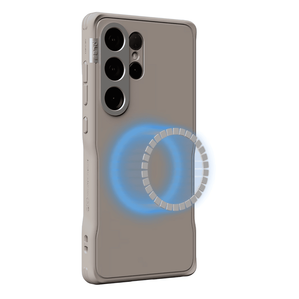 Estuche para Galaxy S25 Ultra - Ples Pabl Tint Magnetic - Sand Beige