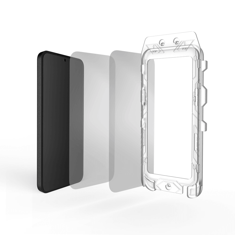 Vidrio Templado para Galaxy S26 Plus – Ples Dust-Free Pull Fit Privacy Glass (Pack de 2)