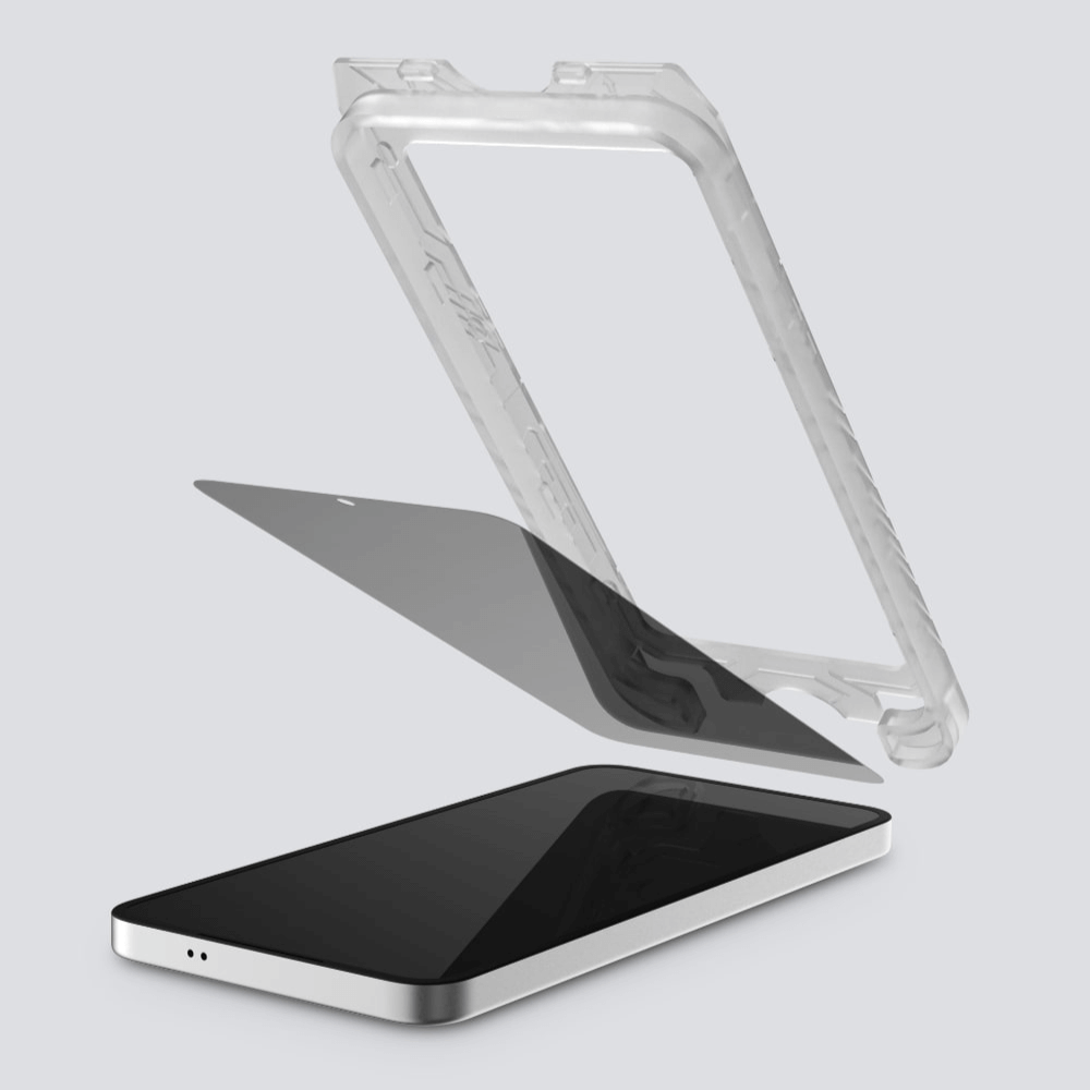 Protector de Pantalla para iPhone 16 Pro Max - Ples Dust-Free Easy Slide Guard Privacy Glass (Pack de 2)