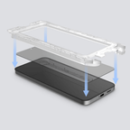 Protector de Pantalla para iPhone 16 Pro Max - Ples Dust-Free Easy Slide Guard Privacy Glass (Pack de 2)