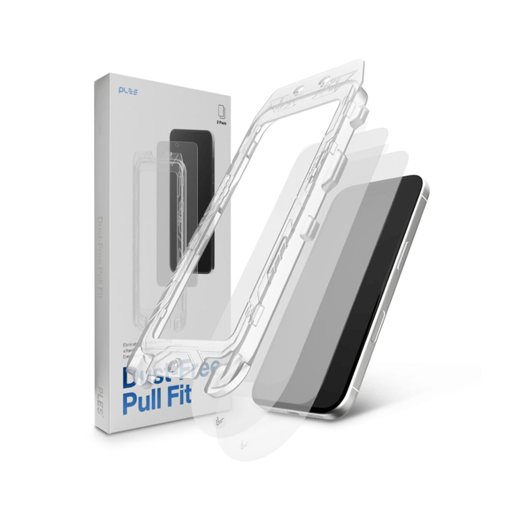 Vidrio Templado para iPhone 17 Pro - Ples Dust-Free Easy Slide Guard Tempered (Pack de 2)
