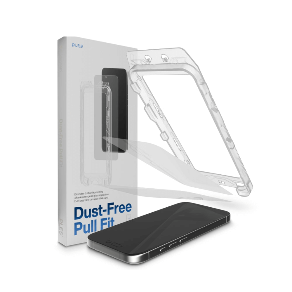 Vidrio Templado para iPhone 17 Pro - Ples Dust-Free Easy Slide Guard Tempered (Pack de 2)