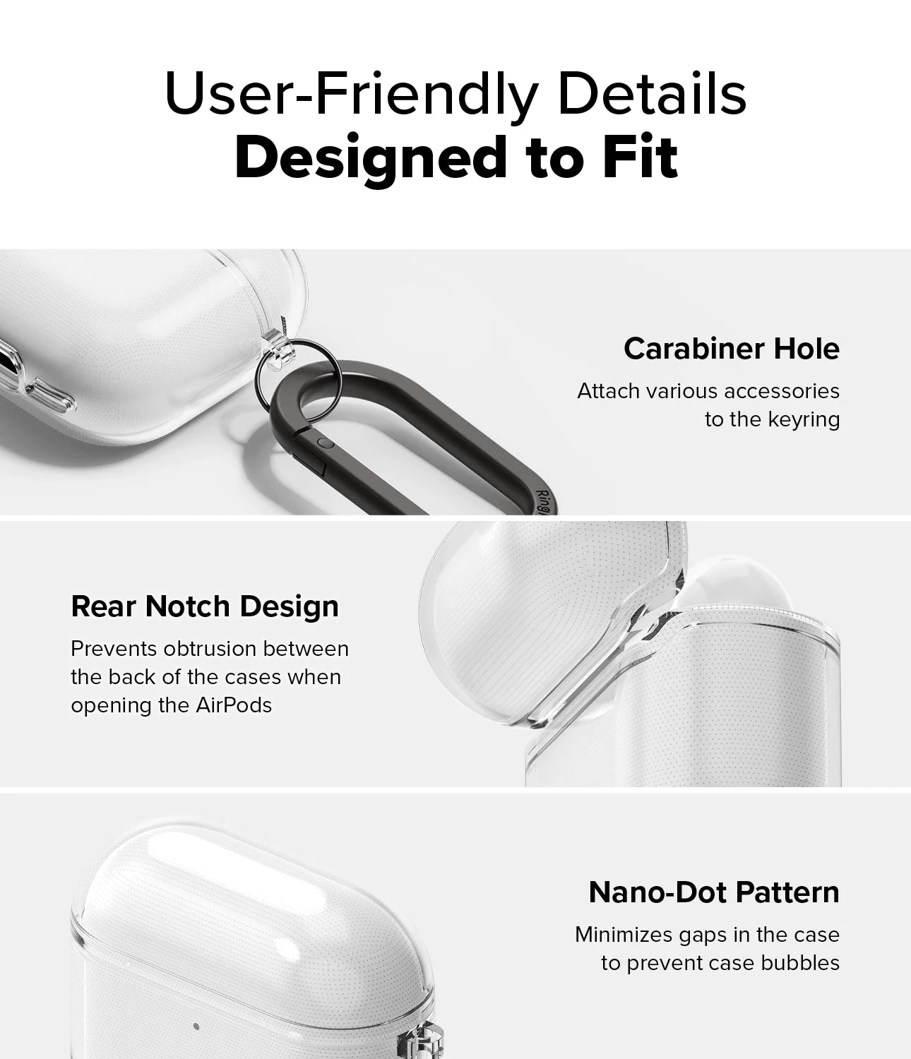 Estuche para AirPods 4 - Ringke Air
