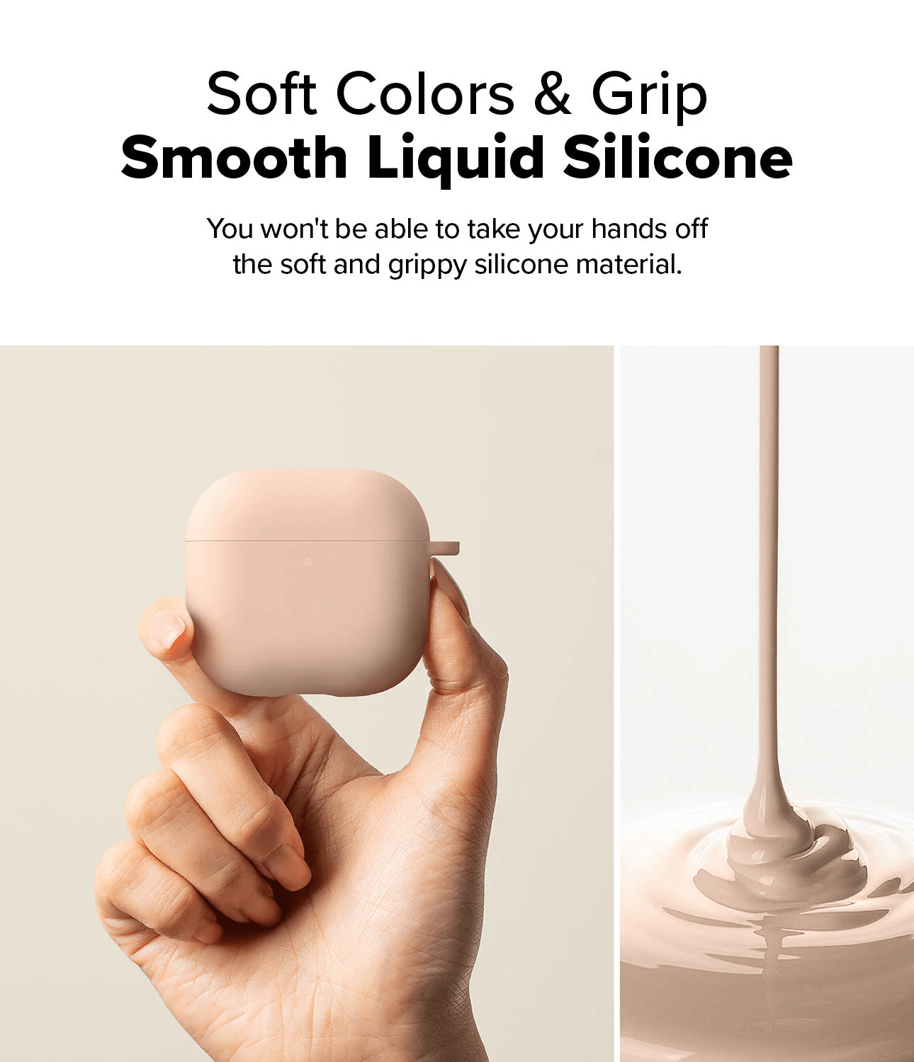 Estuche para AirPods 4 - Ringke Silicone