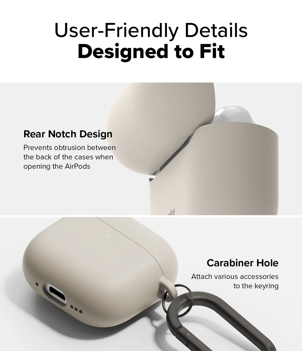 Estuche para AirPods 4 - Ringke Silicone