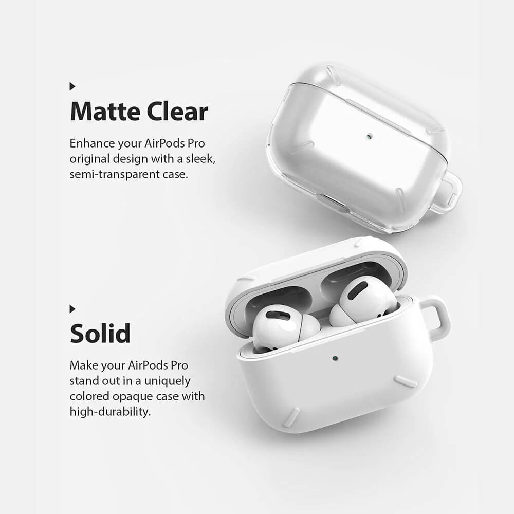 Estuche para AirPods Pro - Ringke Layered - Matte Clear