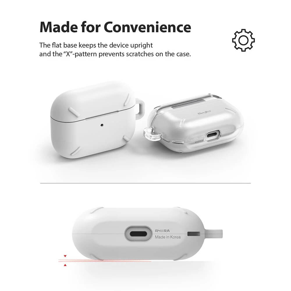 Estuche para AirPods Pro - Ringke Layered - Matte Clear