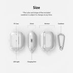 Estuche para AirPods Pro - Ringke Layered - Matte Clear