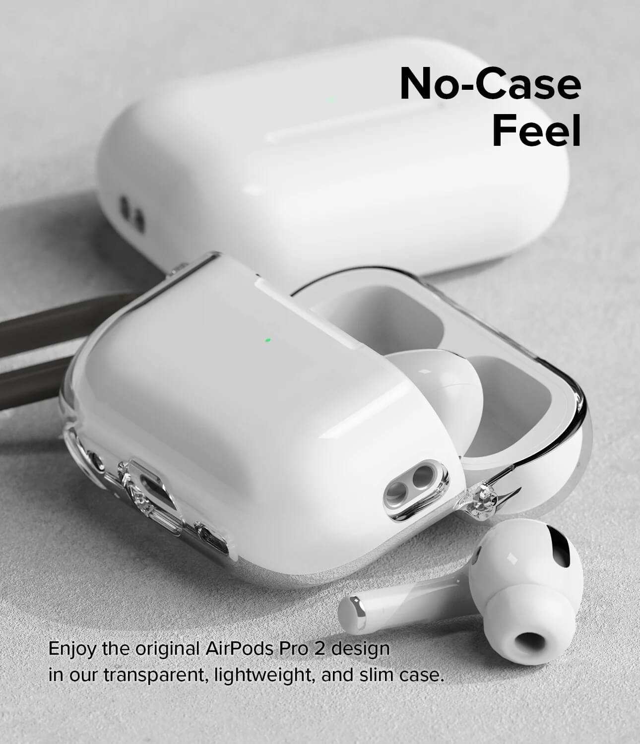 Estuche para AirPods Pro 2 - Ringke Hinge Clear