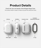 Estuche para AirPods Pro 2 - Ringke Hinge Clear