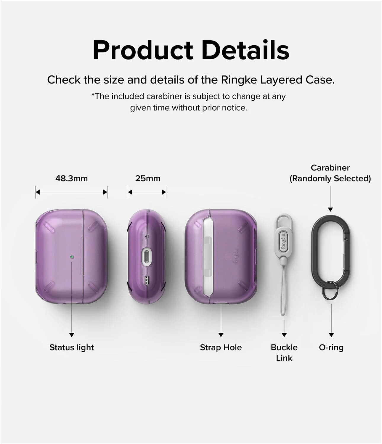 Estuche para AirPods Pro 2 - Ringke Layered