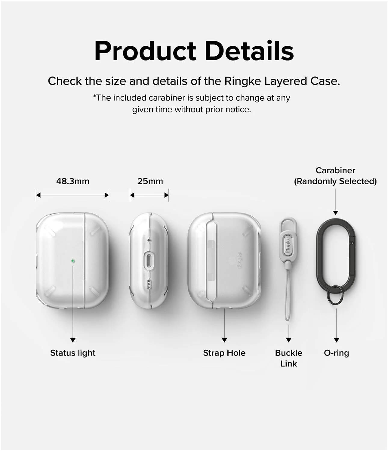 Estuche para AirPods Pro 2 - Ringke Layered