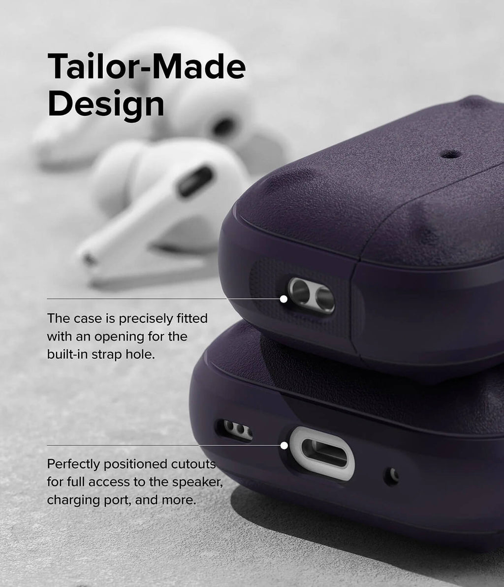Estuche para AirPods Pro 2 - Ringke Onyx - Deep Purple