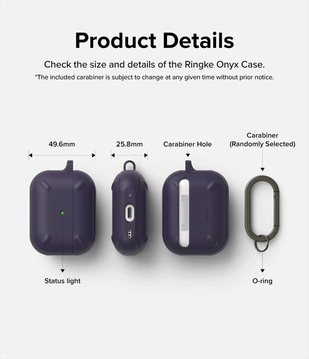 Estuche para AirPods Pro 2 - Ringke Onyx - Deep Purple