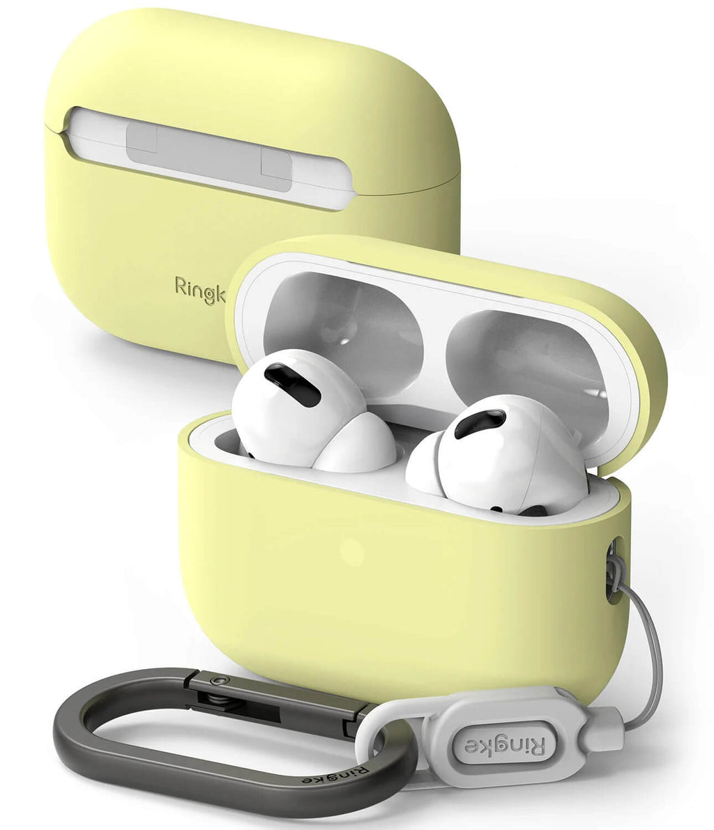 Estuche para AirPods 2 Pro - Ringke Silicone - Mellow Yellow