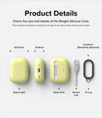 Estuche para AirPods 2 Pro - Ringke Silicone - Mellow Yellow