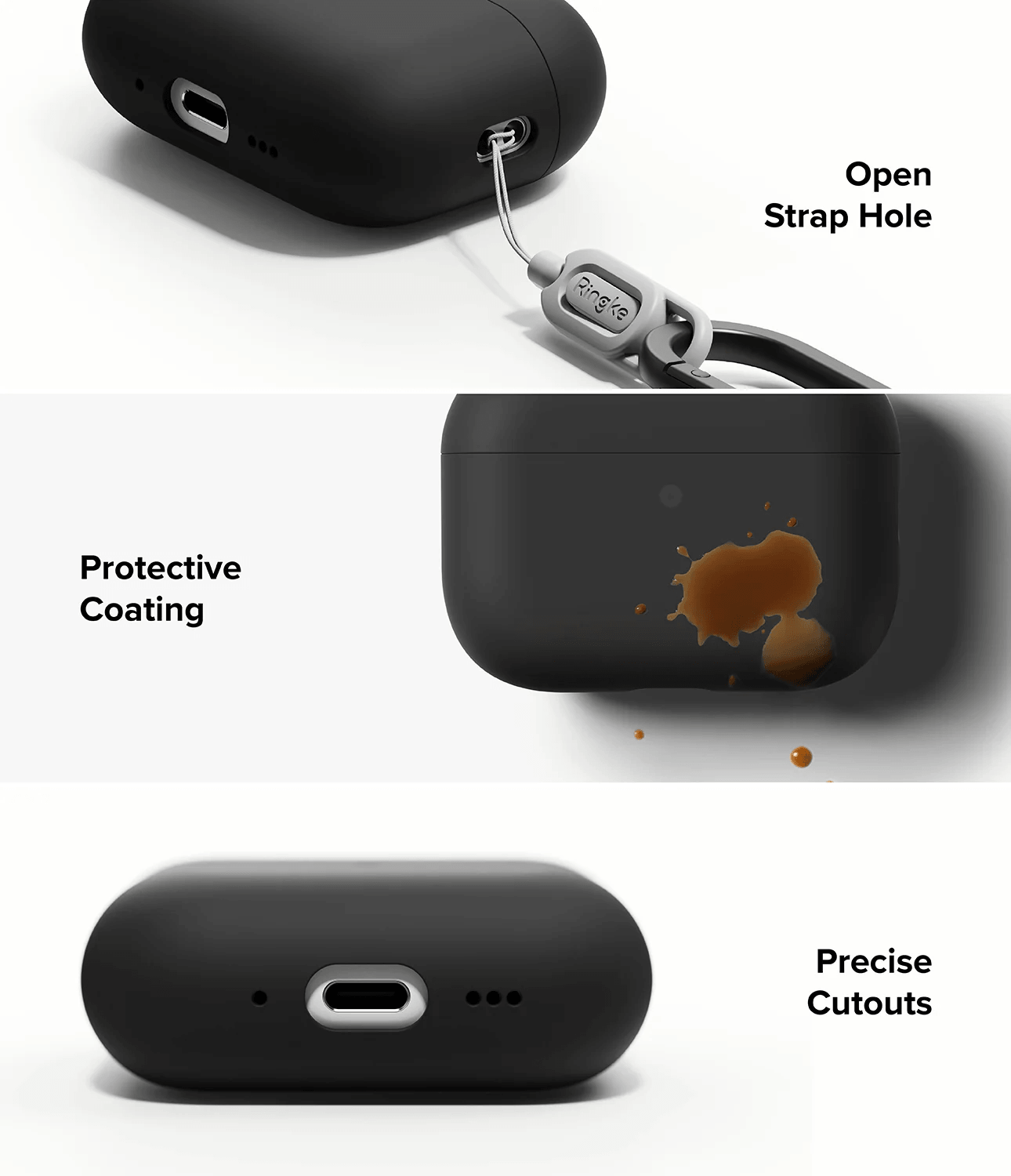Estuche para AirPods Pro 3 - Ringke Silicone
