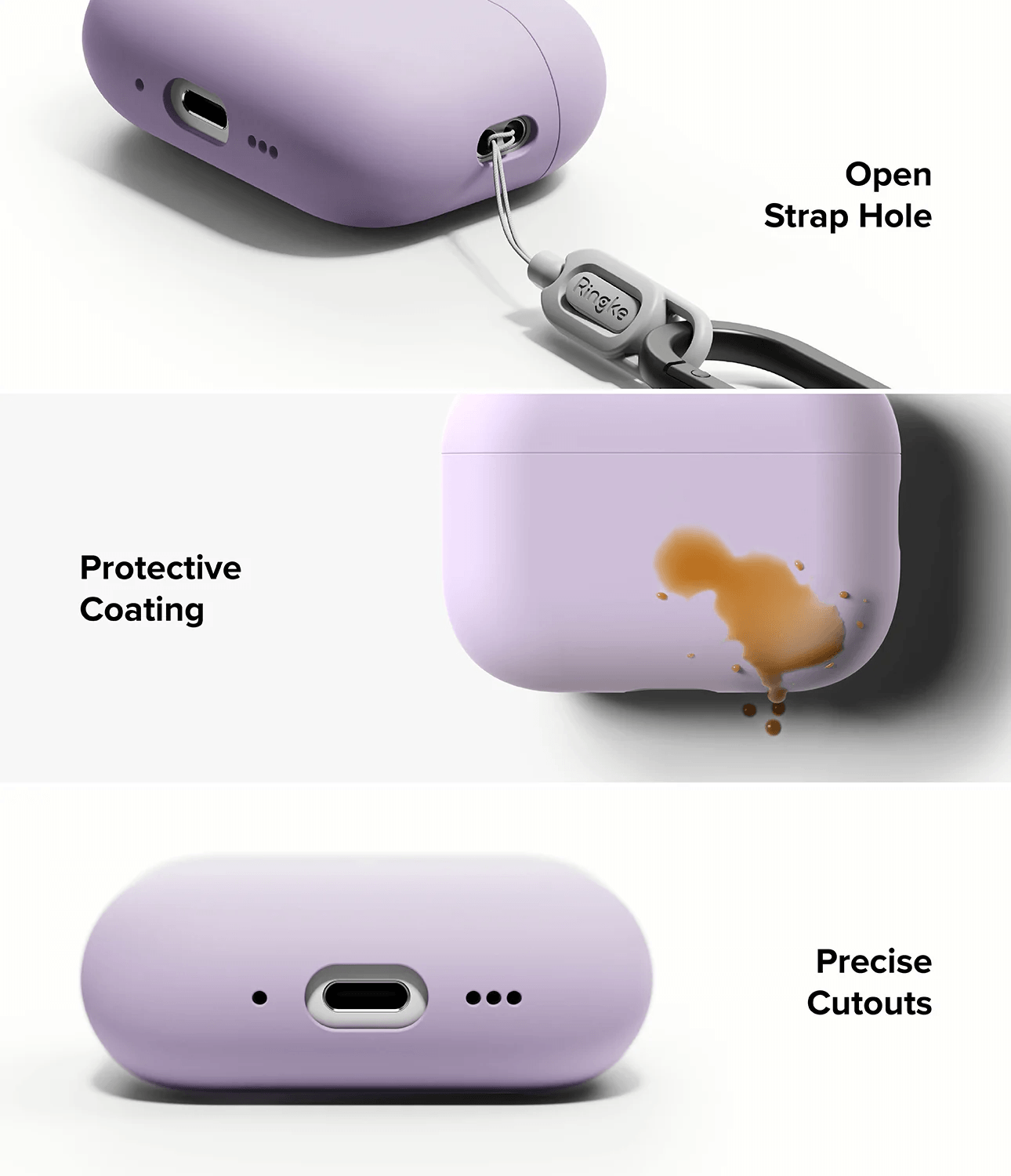 Estuche para AirPods Pro 3 - Ringke Silicone