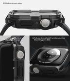 Estuche para Apple Watch – Ringke Fusion Bumper Black