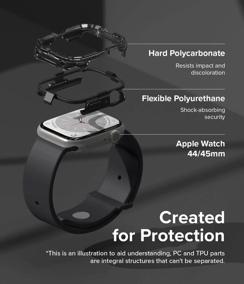 Estuche para Apple Watch – Ringke Fusion Bumper Black