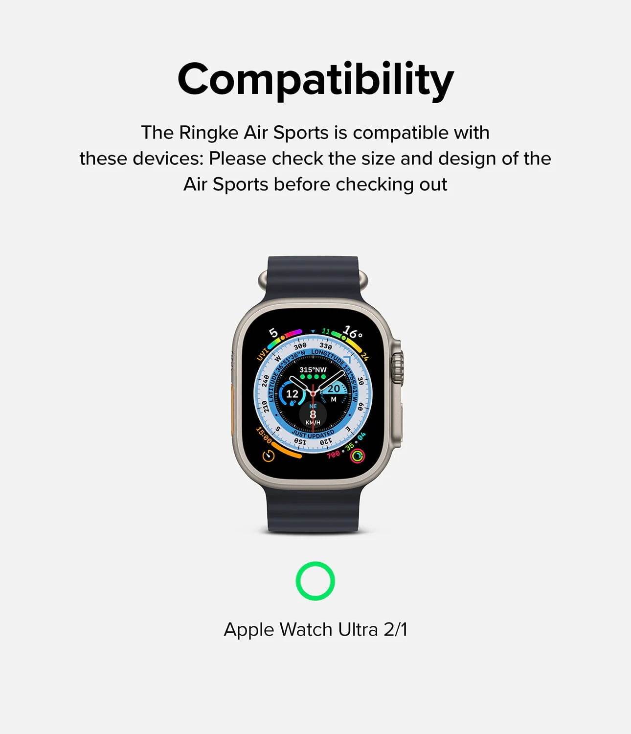 Estuche para Apple Watch Ultra - Ringke Air Sports