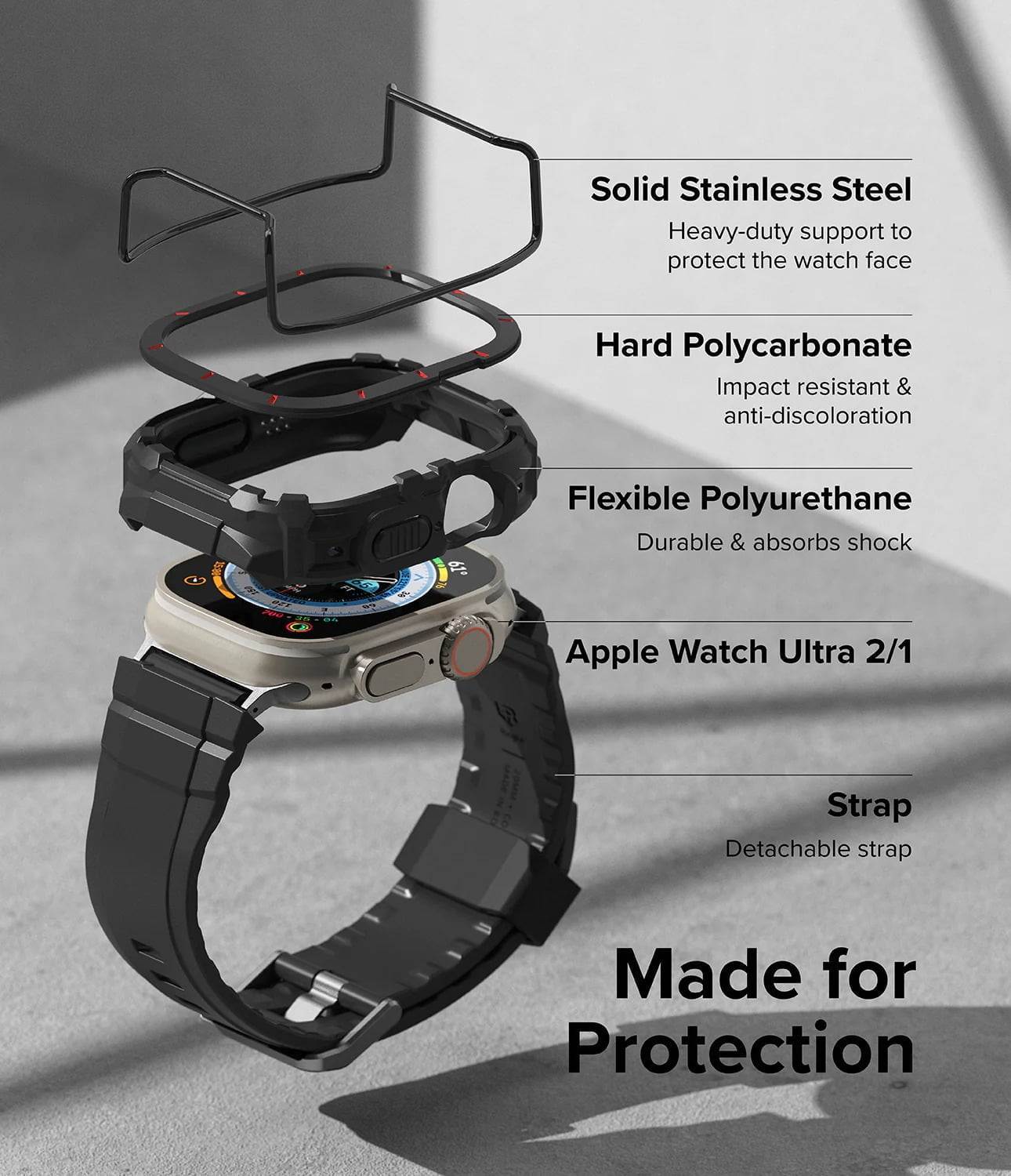Pulsera para Apple Watch Ultra - Ringke Fusion-X Guard