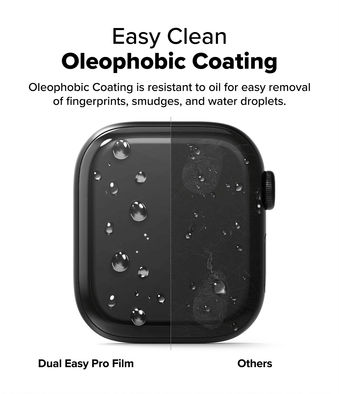 Protector de Pantalla para Apple Watch - Ringke Dual Easy Pro (Pack de 2)