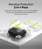 Protector de Pantalla para Apple Watch - Ringke Dual Easy Pro (Pack de 2)