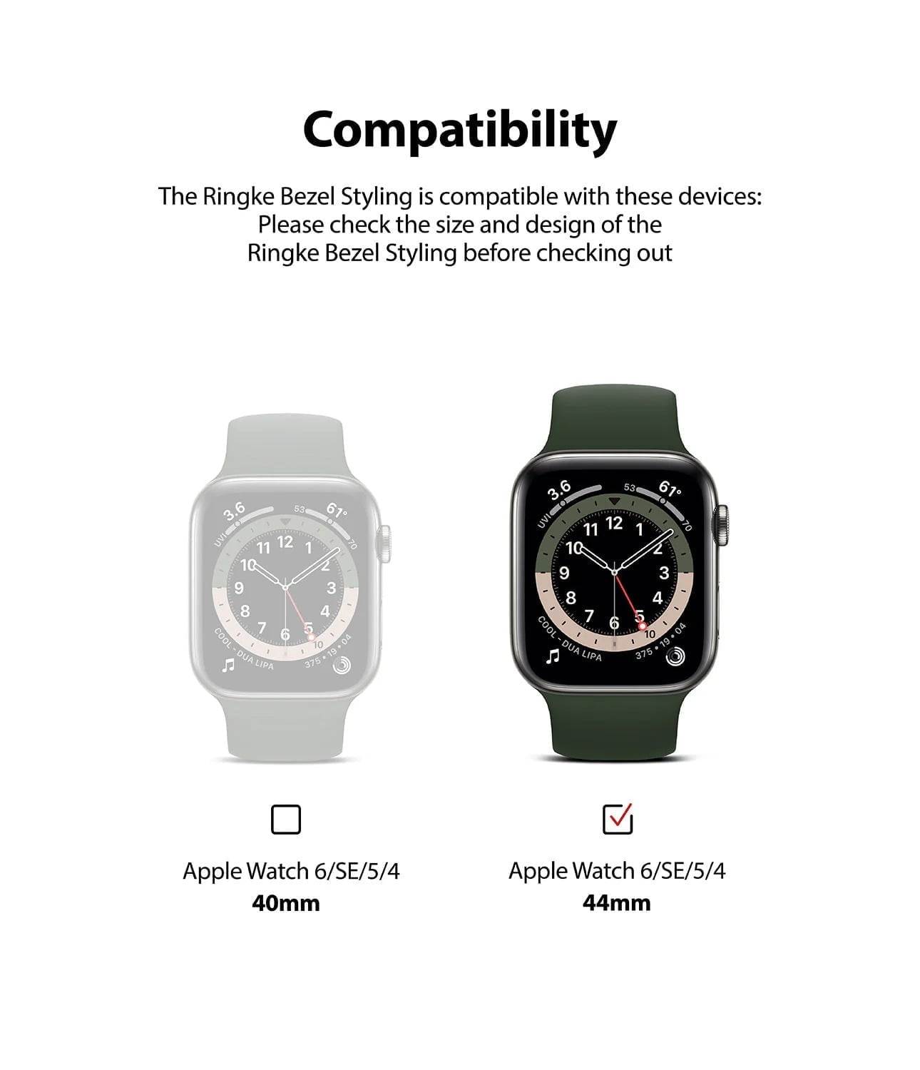 Estuche para Apple Watch - Ringke Bezel Styling