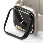 Estuche para Apple Watch - Ringke Bezel Styling Glossy Black (03)
