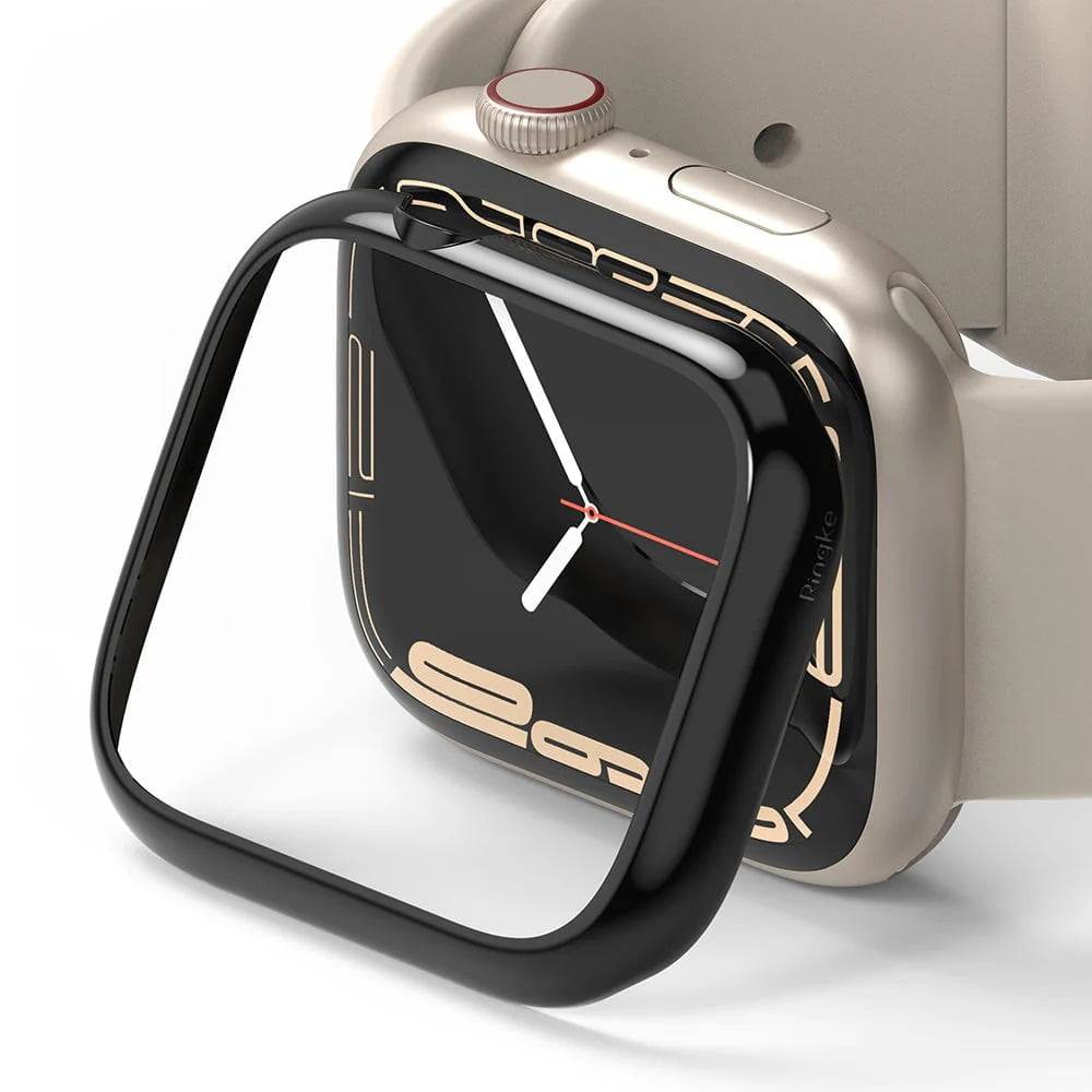 Estuche para Apple Watch - Ringke Bezel Styling Glossy Black (03)