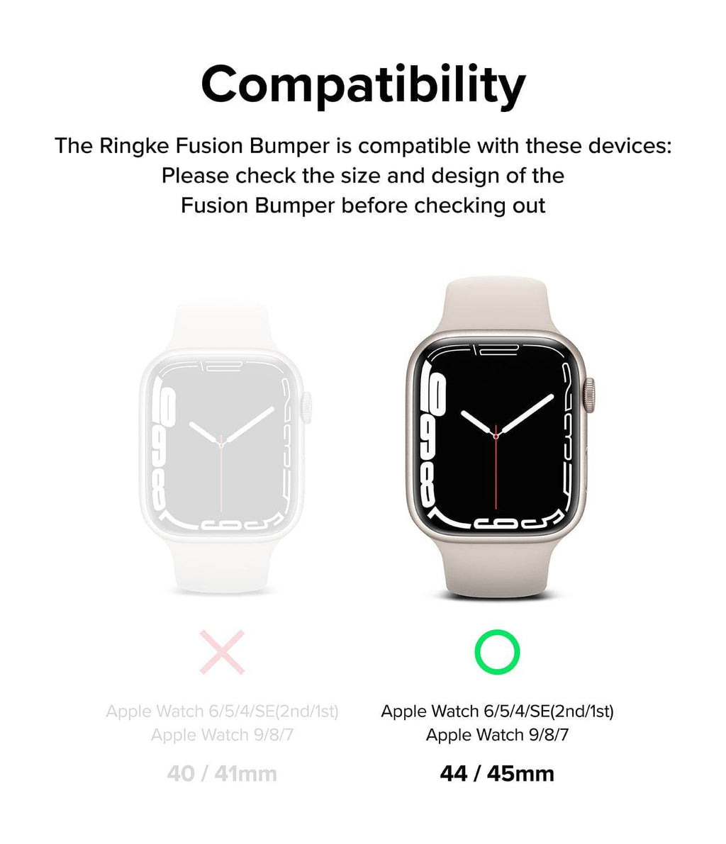 Estuche para Apple Watch - Ringke Fusion Bumper