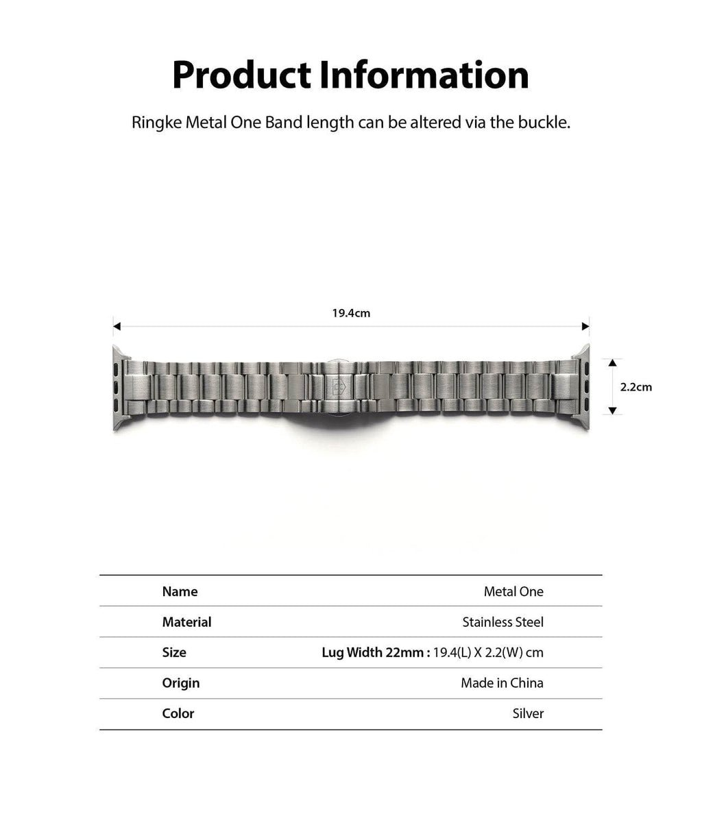 Pulsera para Apple Watch 49mm / 45mm / 44mm / 42mm - Ringke Metal One