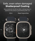 Protector de Pantalla para Apple Watch Ultra - Ringke Easy Slide Tempered Glass (Pack de 2)