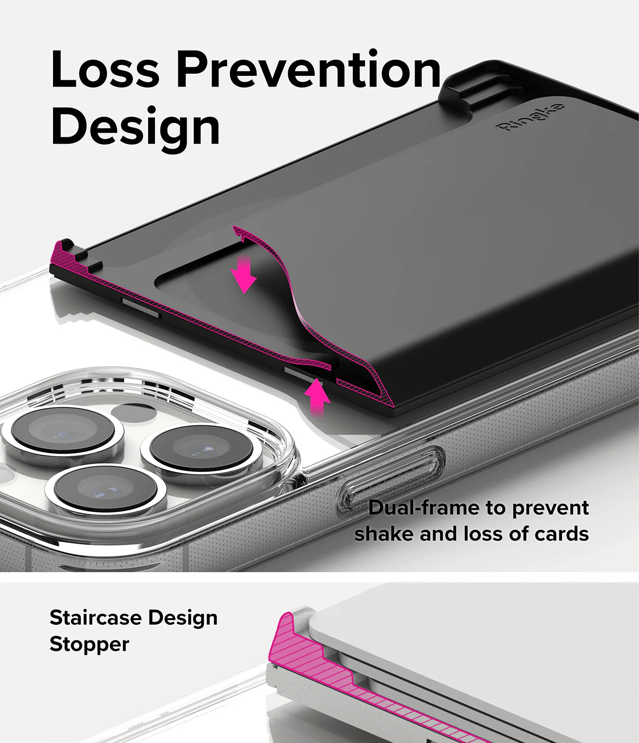 Billetera Magnética - Ringke Side Slot Card Holder