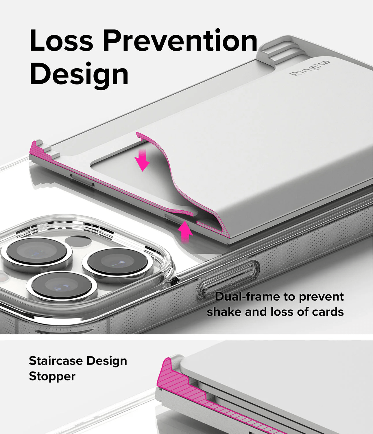 Billetera Magnética - Ringke Side Slot Card Holder