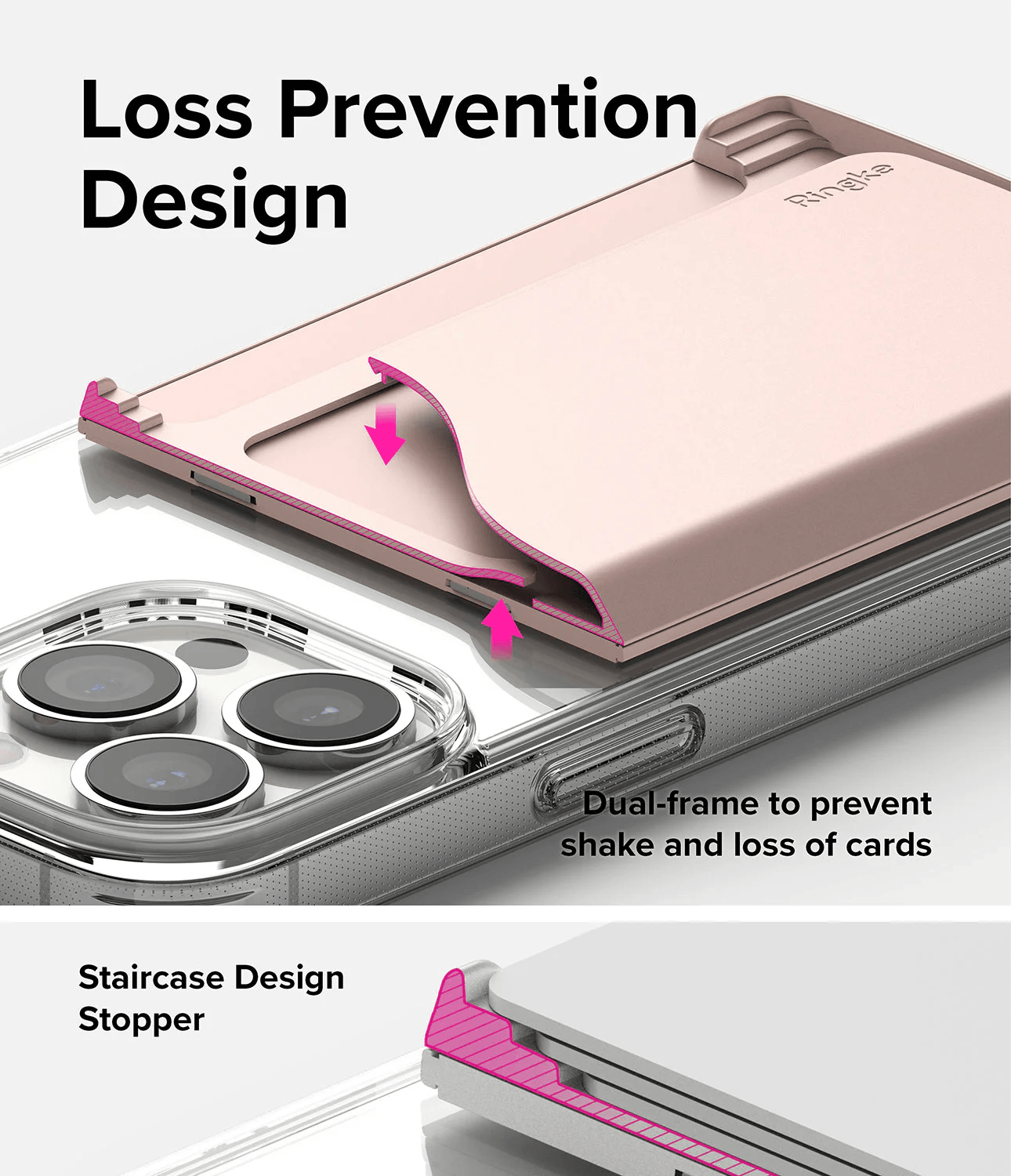 Billetera Magnética - Ringke Side Slot Card Holder
