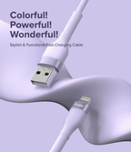 Cable USB A a Lightning 2m - Ringke Fast Charging Pastel Cable