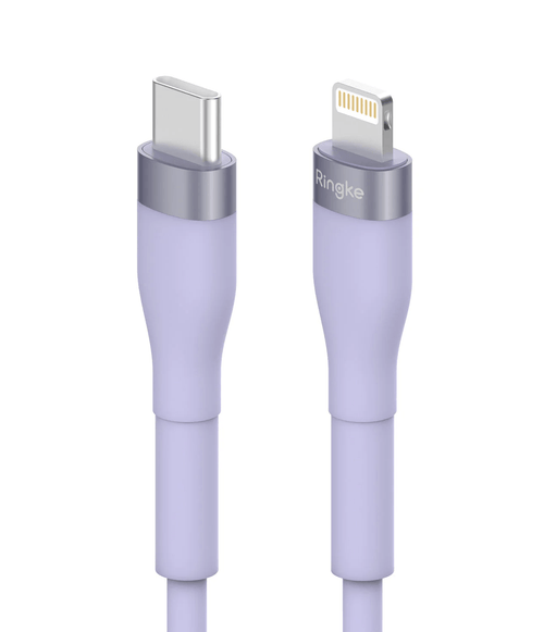 Cable C a Lightning - Ringke Fast Charging Pastel Cable 1.2m