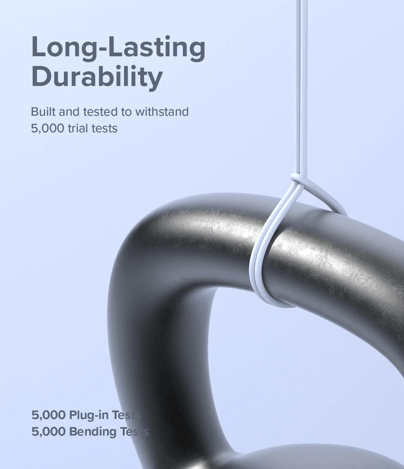 Cable USB A a Lightning 2m - Ringke Fast Charging Pastel Cable