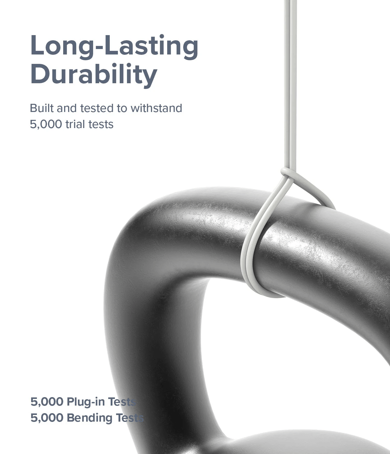 Cable USB A a Lightning 2m - Ringke Fast Charging Pastel Cable