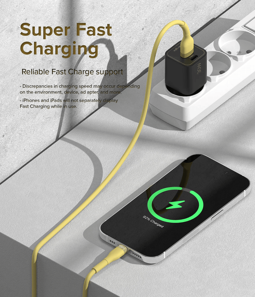 Cable USB A a Lightning 2m - Ringke Fast Charging Pastel Cable