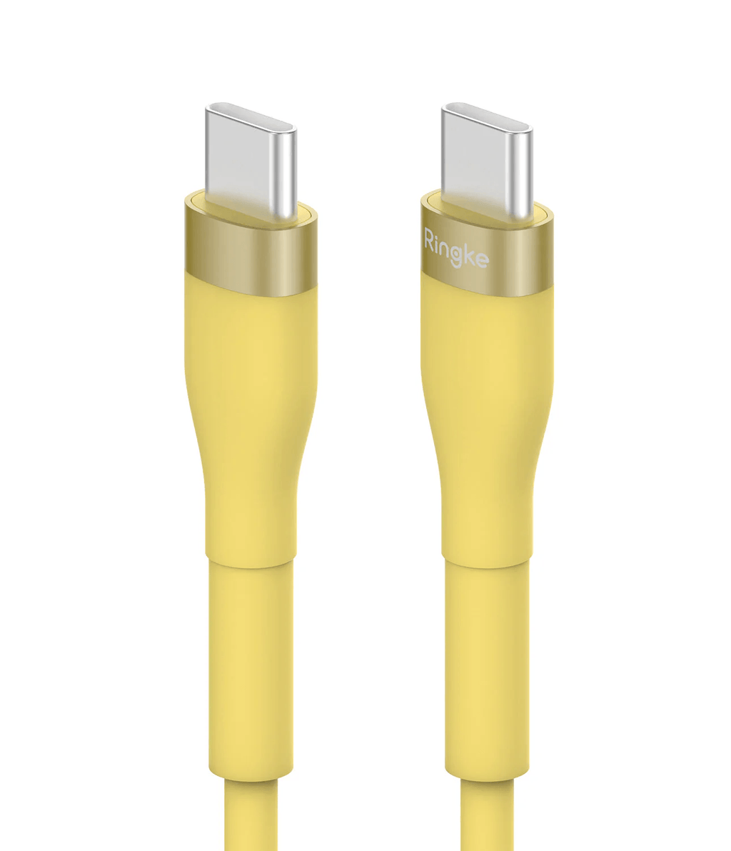 Cable Tipo C a C - Ringke Fast Charging Pastel 2m - Yellow