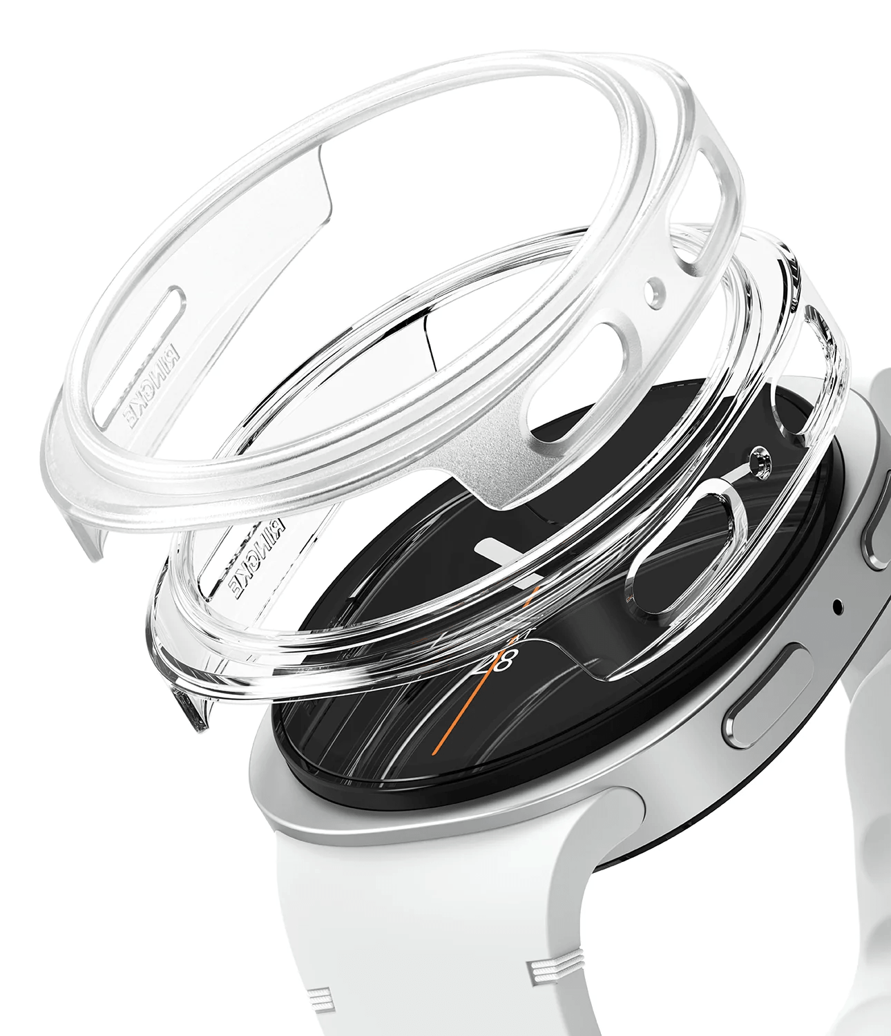 Estuche para Galaxy Watch - Ringke Slim - Alpine Clear + Clear