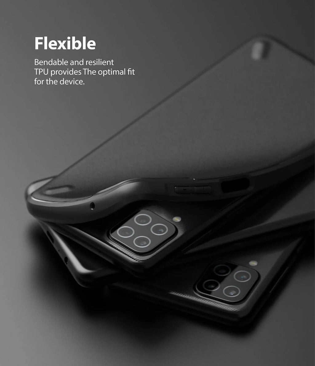 Estuche para Galaxy A12/A02 - Ringke Onyx