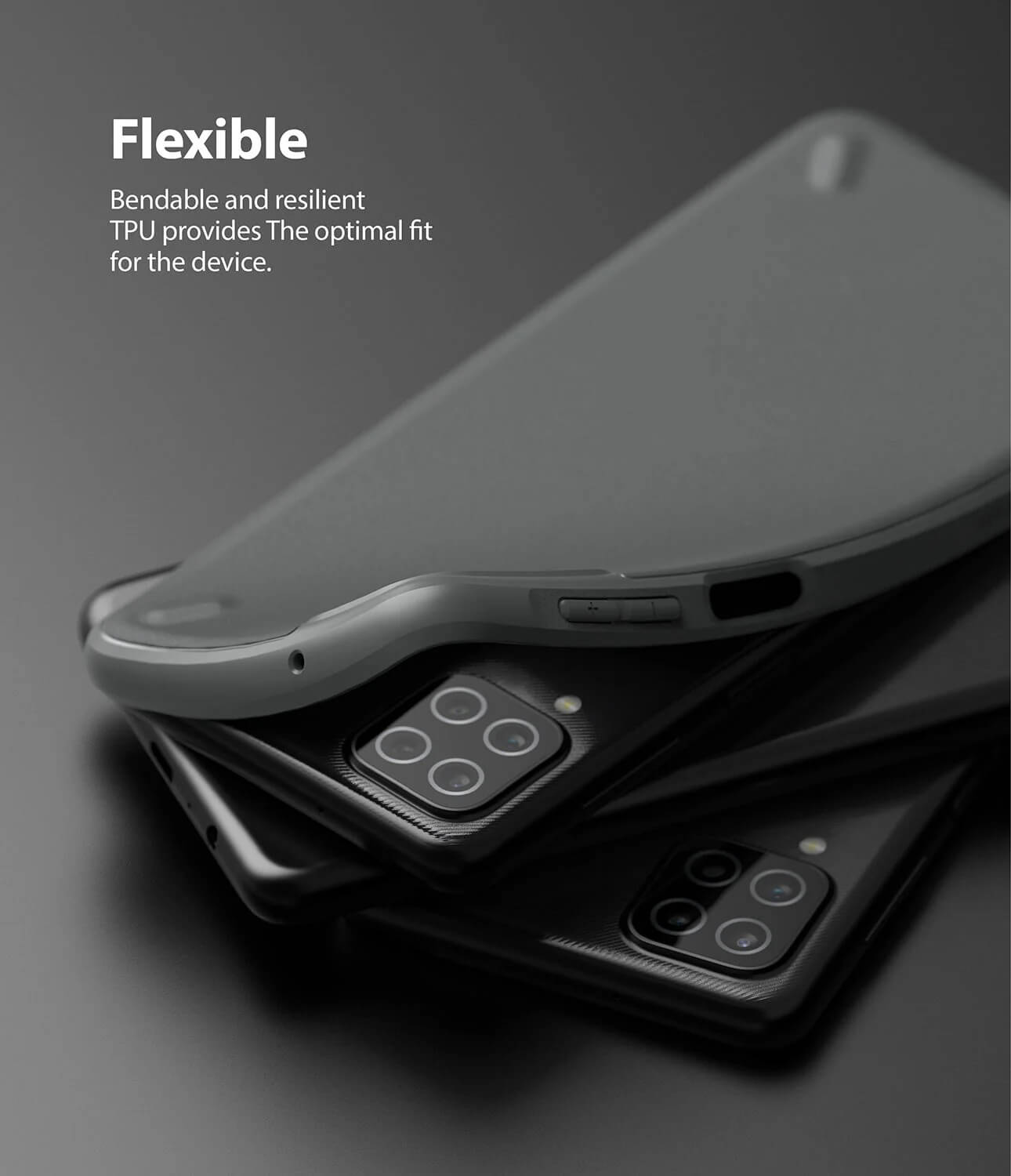 Estuche para Galaxy A12/A02 - Ringke Onyx